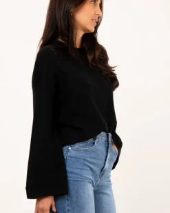 Pull manches bouffantes