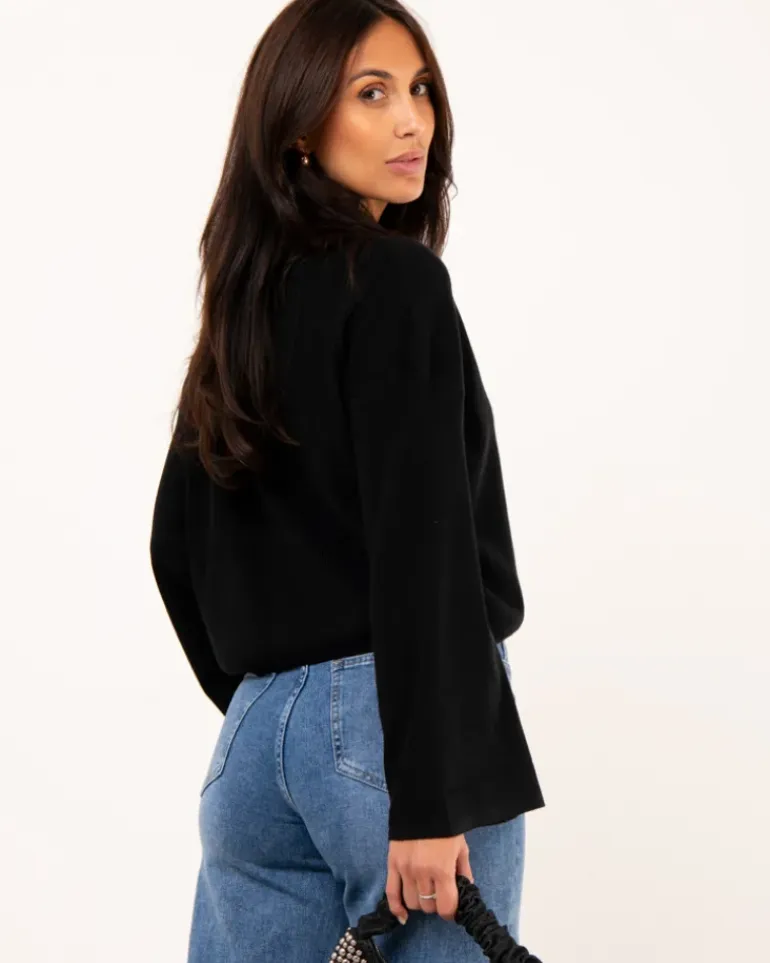 Pull manches bouffantes
