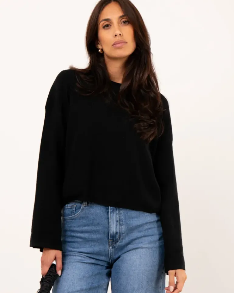 Pull manches bouffantes