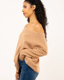 Pull stries col bateau