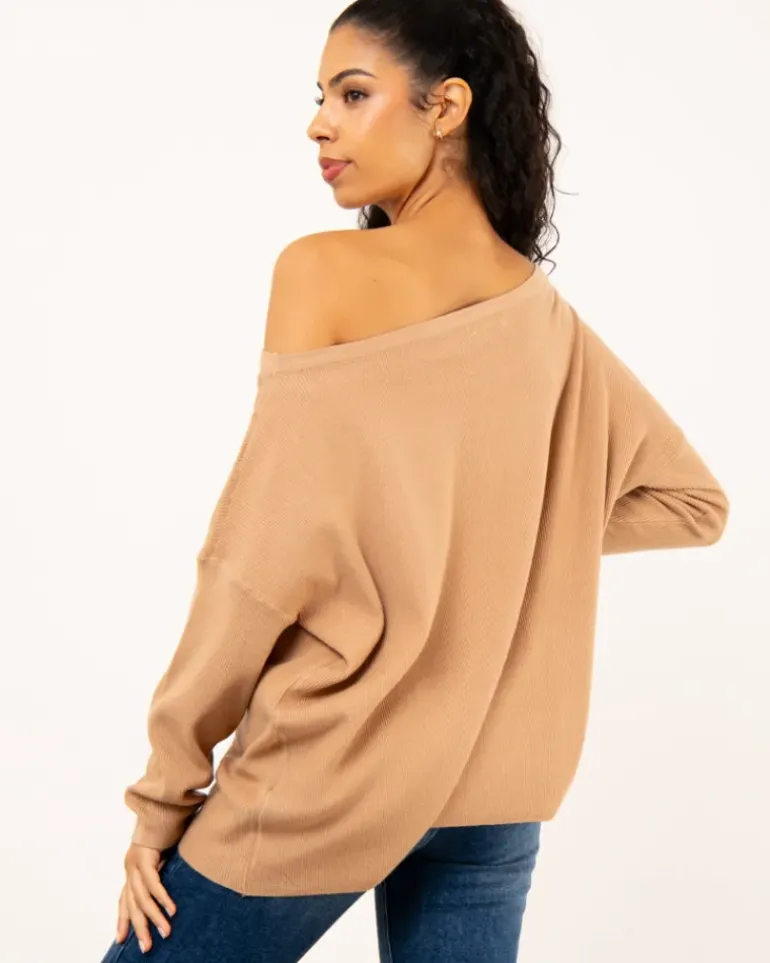 Pull stries col bateau