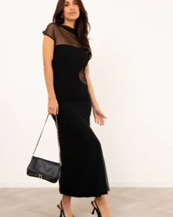 Robe double résille