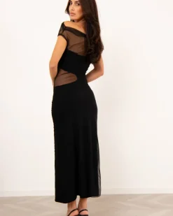 Robe double résille