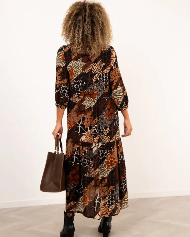 Robe v longue imprimée