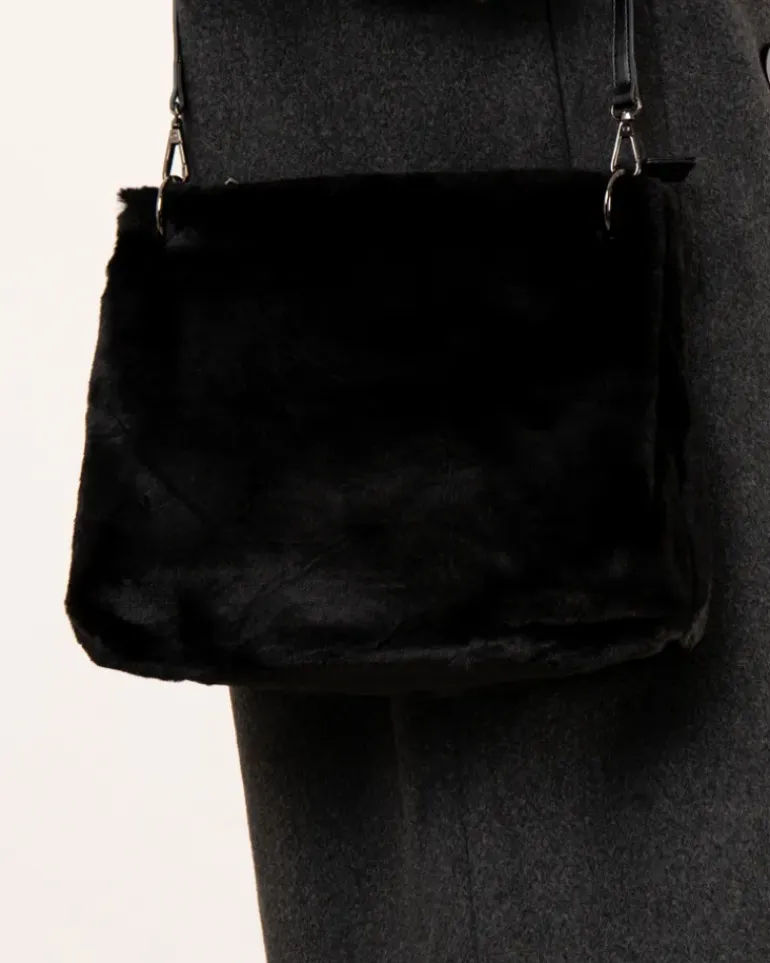 Sac pochette poils
