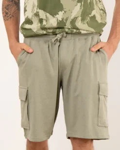 Short molleton poches
