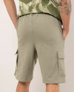 Short molleton poches