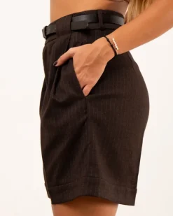 Short rayé