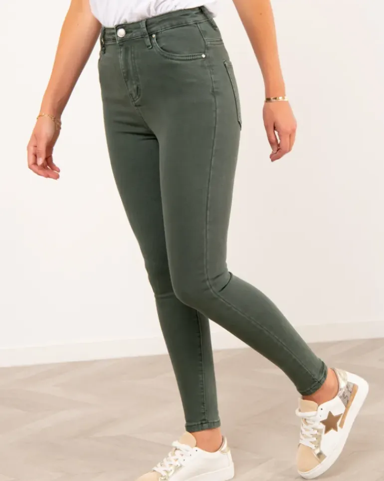 Slim taille haute