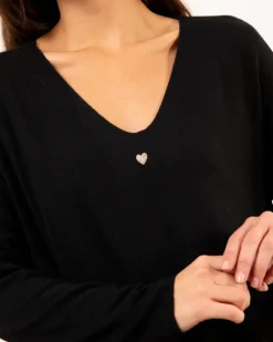 Top mini coeur