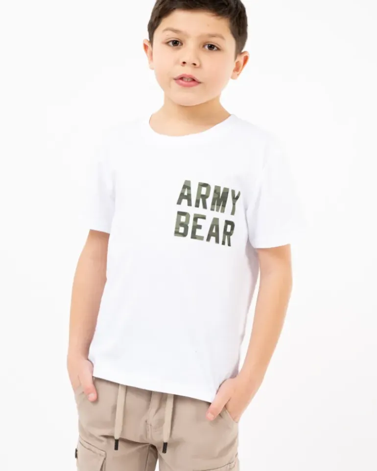 T-shirt bear army