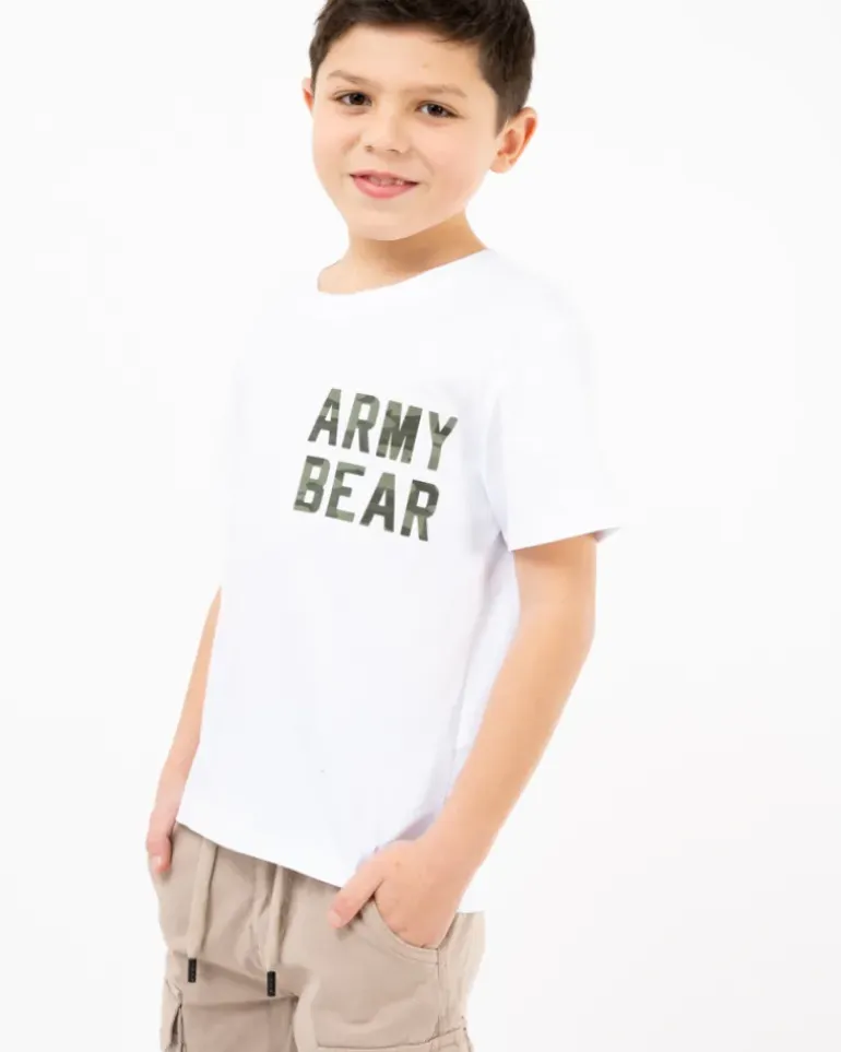 T-shirt bear army