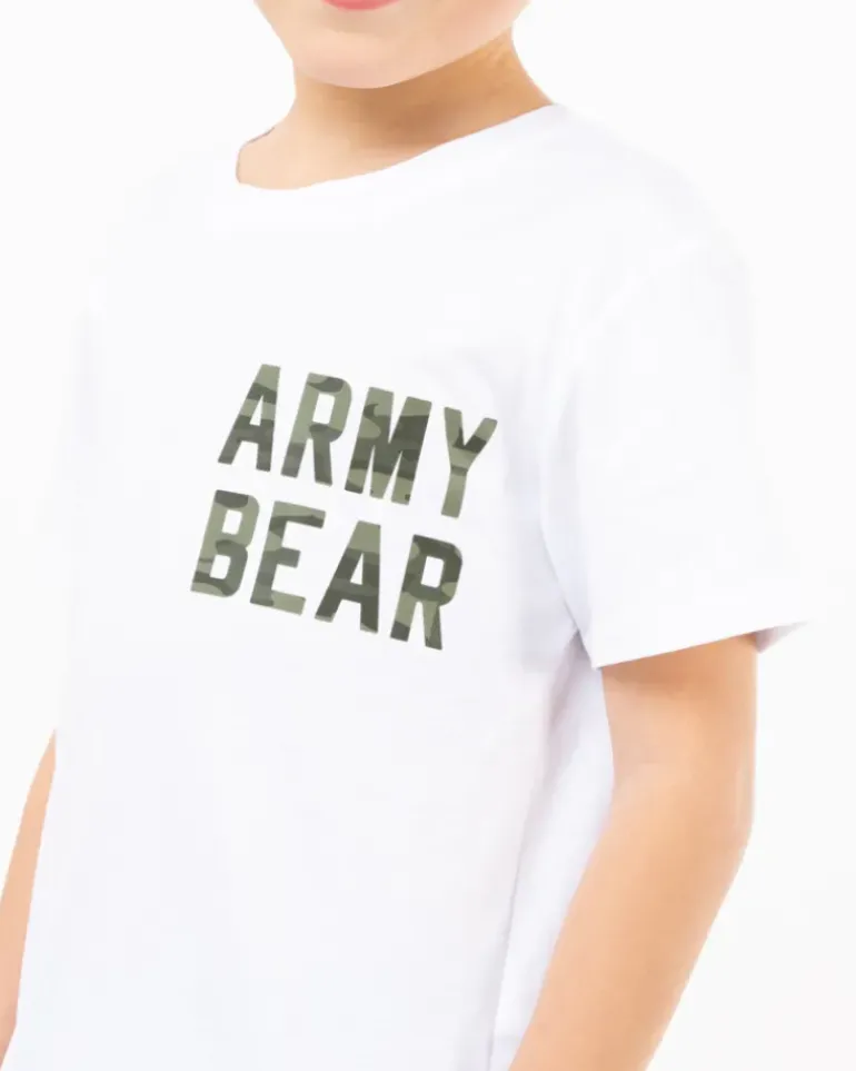 T-shirt bear army