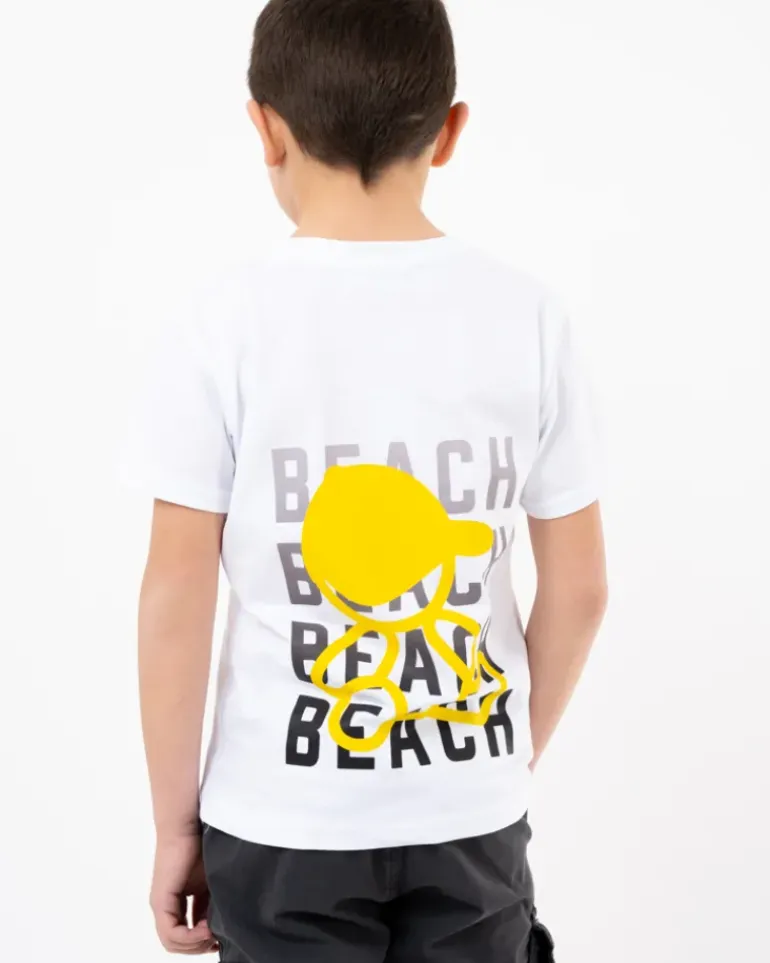 T-shirt bear beach