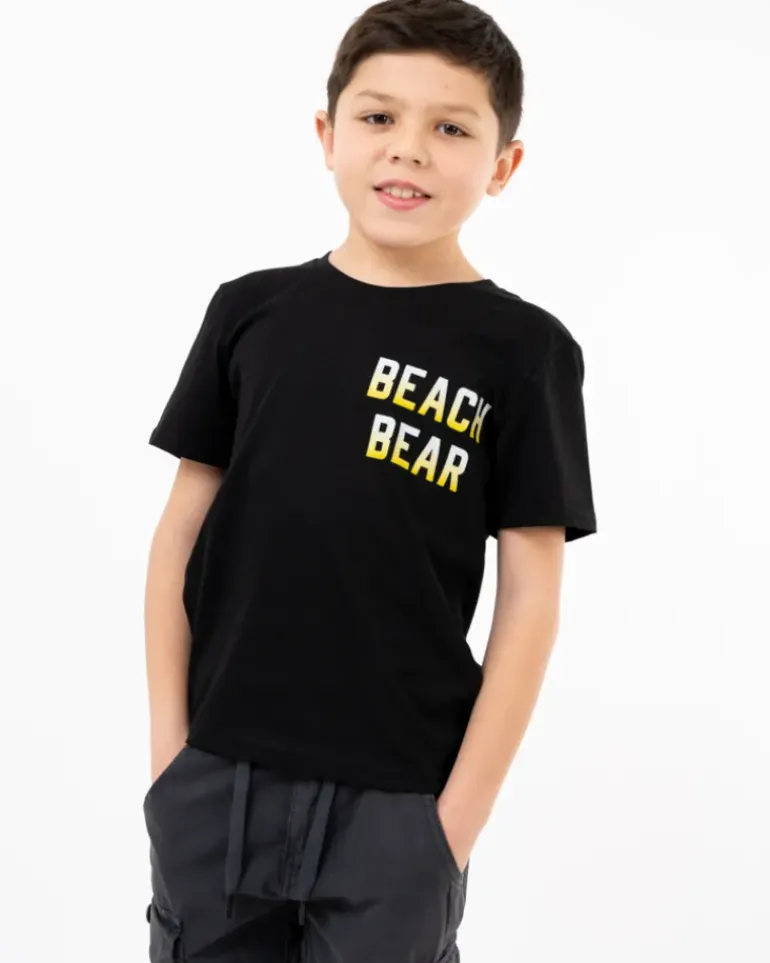 T-shirt bear beach