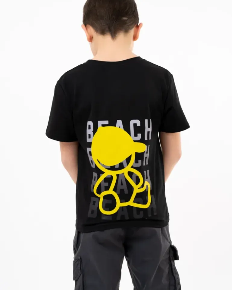 T-shirt bear beach