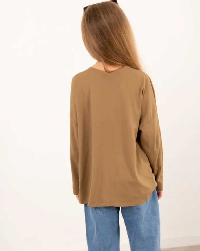 T-Shirt coeur léopard