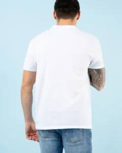 T-shirt col en v