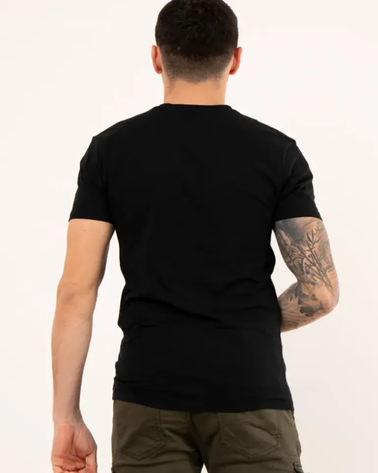 T-Shirt col v