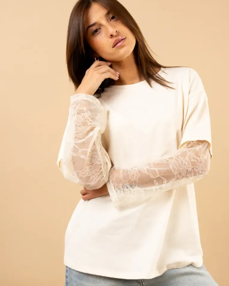 T-Shirt dentelle