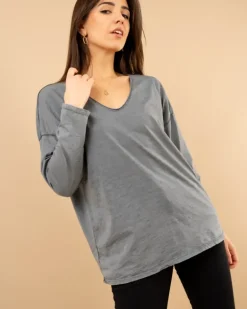 T-shirt délavé étoile