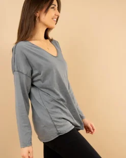 T-shirt délavé étoile