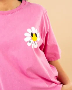 T-shirt fleur smile