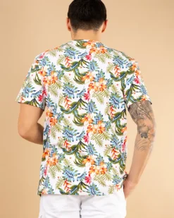 T-shirt fleurs