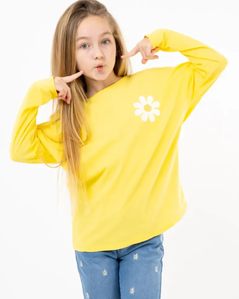 T-shirt fleurs
