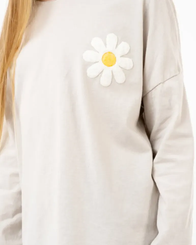 T-shirt fleurs