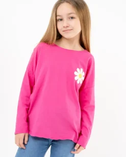 T-shirt fleurs