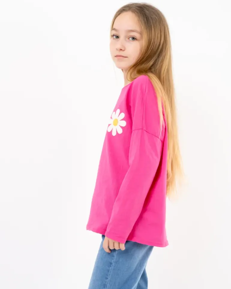 T-shirt fleurs