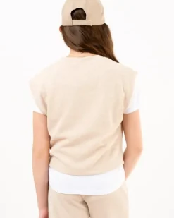 T-Shirt gilet maille
