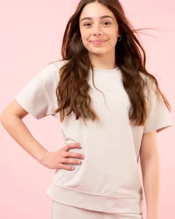 T-Shirt lurex oversize