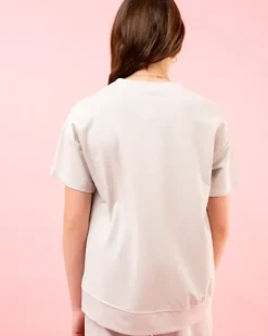 T-Shirt lurex oversize