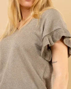 T-Shirt maille lurex
