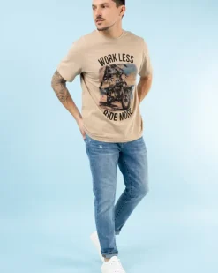 T-shirt moto