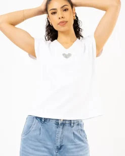 T-shirt v coeur