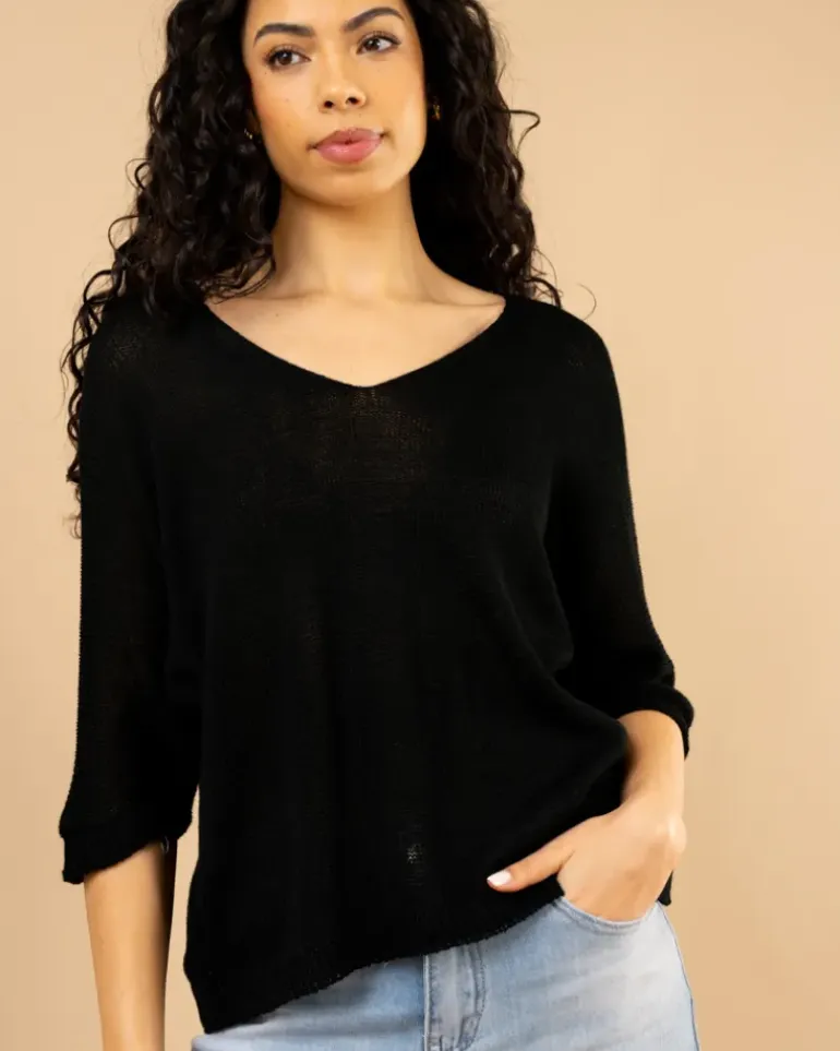 T-Shirt v maille