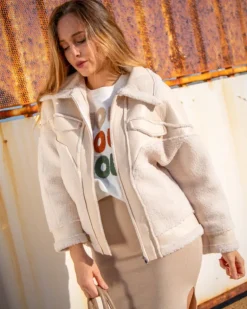 Veste bi matiere