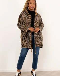 Veste capuche léo