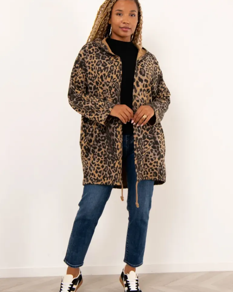 Veste capuche léo
