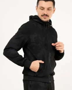 Veste de jogging délavé