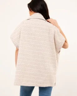 Veste oversize tweed