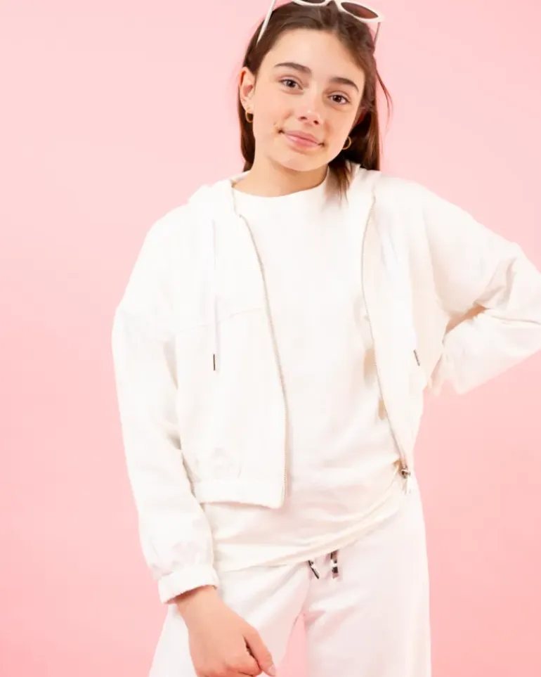 Veste zip léo