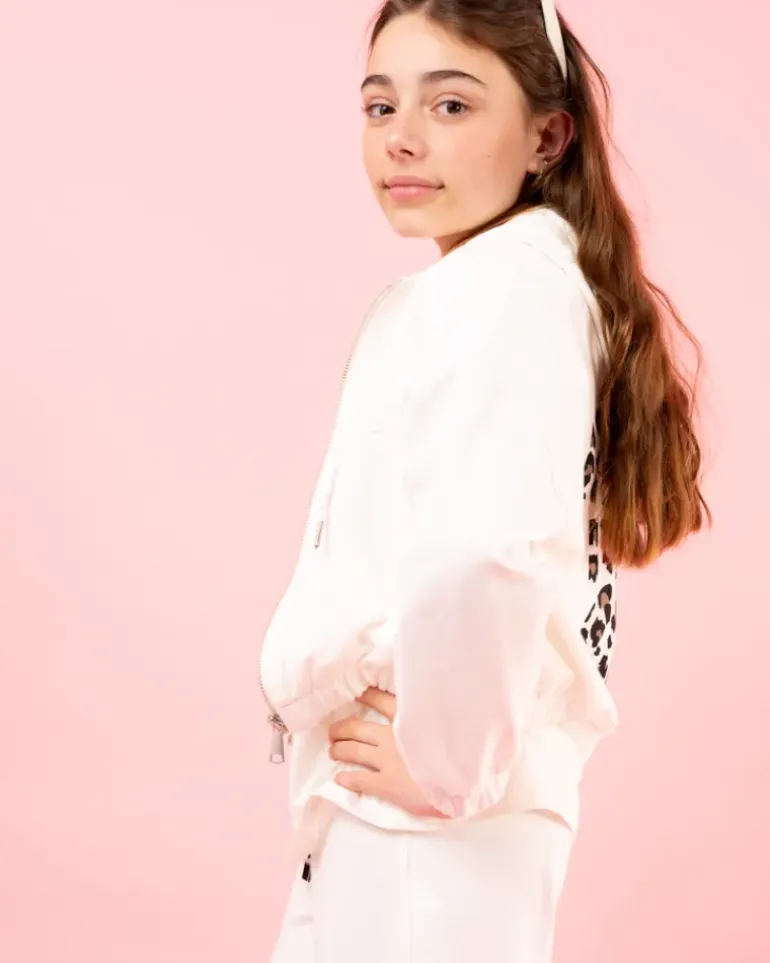 Veste zip léo