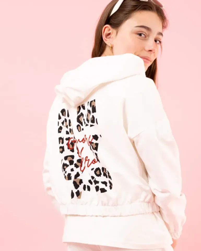 Veste zip léo