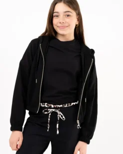 Veste zip léo