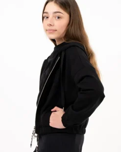 Veste zip léo